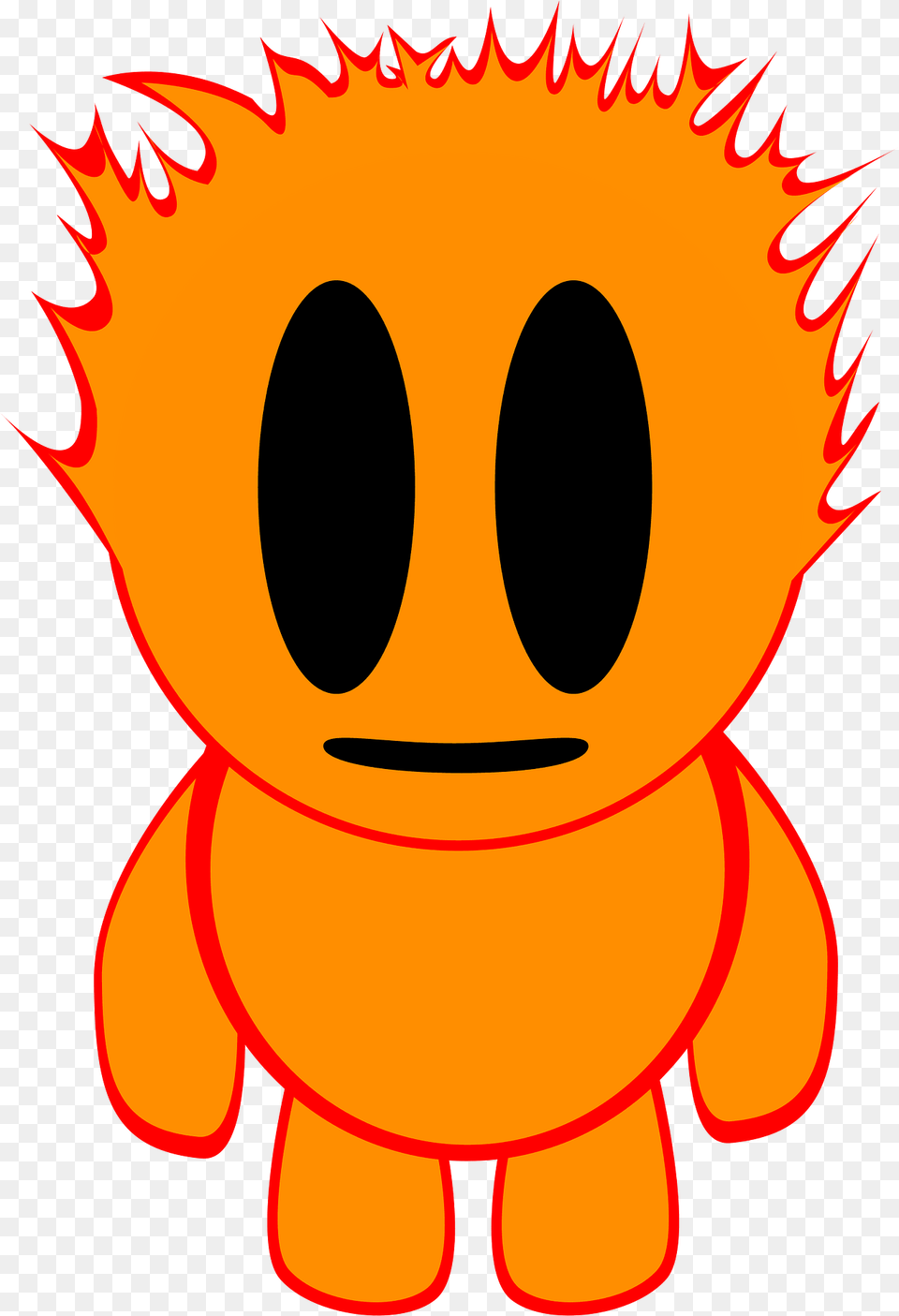 Flame Boy Clipart, Plush, Toy, Baby, Person Free Png