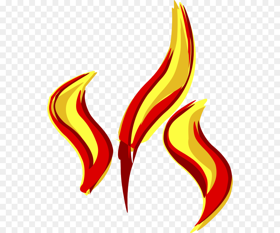 Flame Clipart Large, Fire Free Png