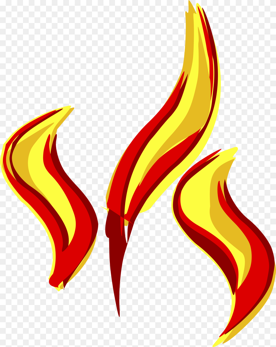 Flame Clipart Large Cartoon Flames, Fire, Food, Ketchup, Light Free Transparent Png