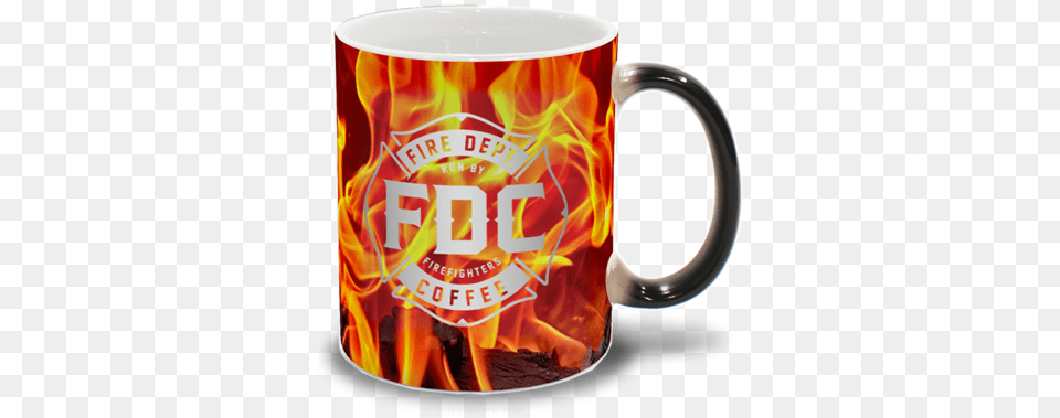 Flame Color Changing Mug Serveware, Cup, Beverage, Coffee, Coffee Cup Free Transparent Png
