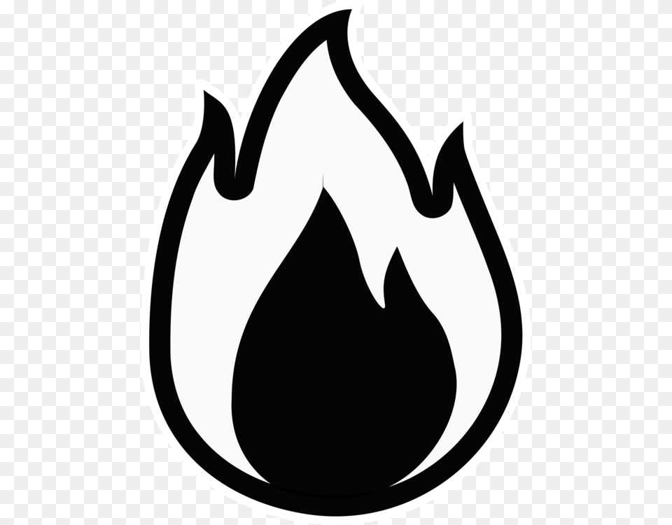 Flame Colored Fire Black And White Combustion, Stencil, Ammunition, Grenade, Weapon Png Image