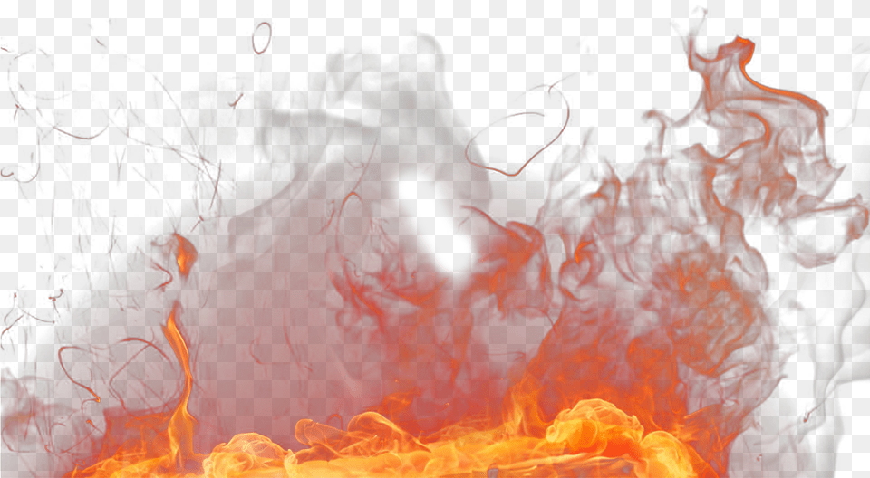 Flame Effects Fire Effect, Bonfire, Smoke Free Png Download