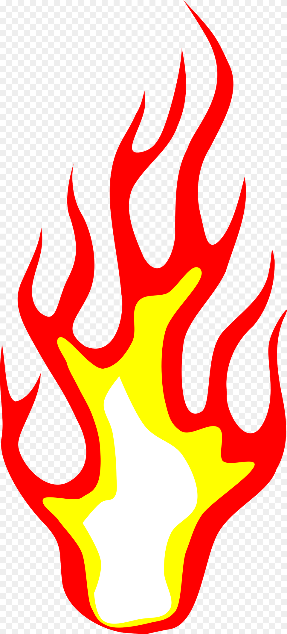 Flame Fire Clipart Transparent Transparent Cartoon Flame, Person Free Png Download