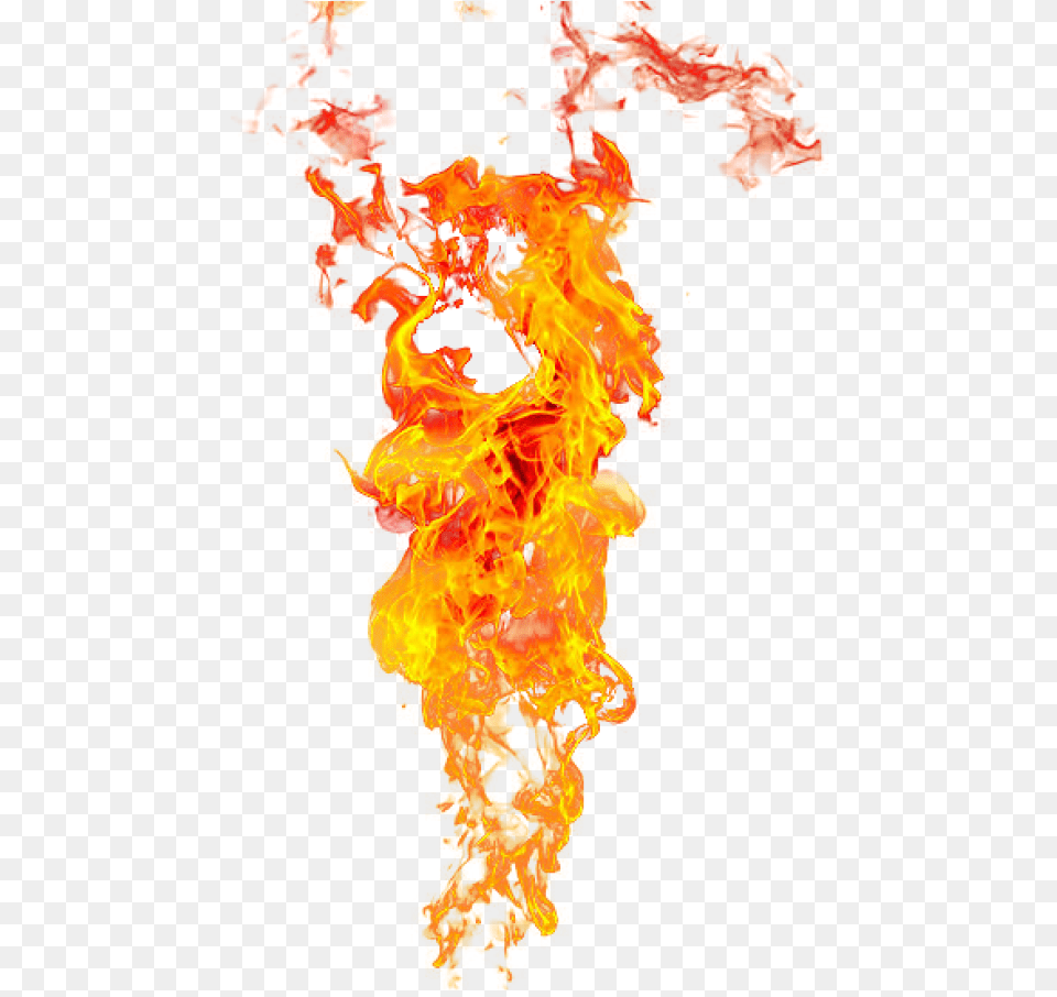 Flame Fire Flame, Bonfire Free Png Download