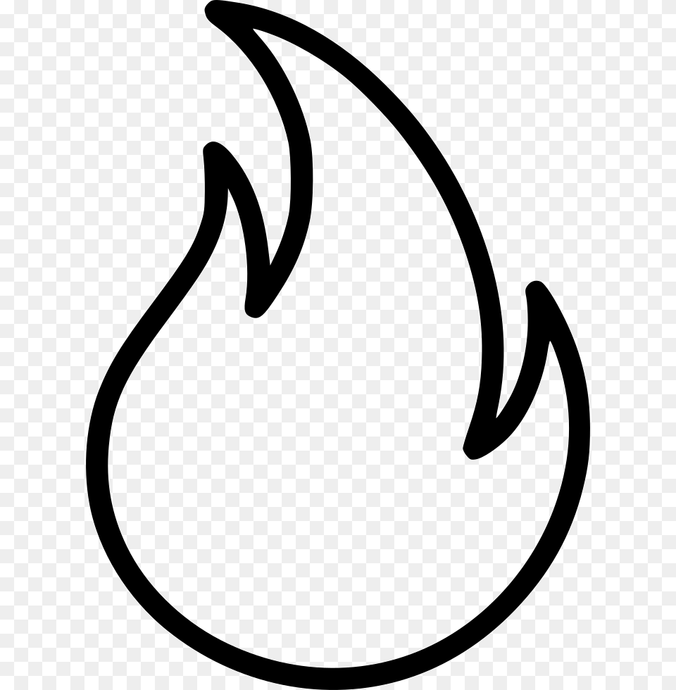 Flame Icon Fire Outline, Stencil, Ammunition, Grenade, Weapon Free Transparent Png