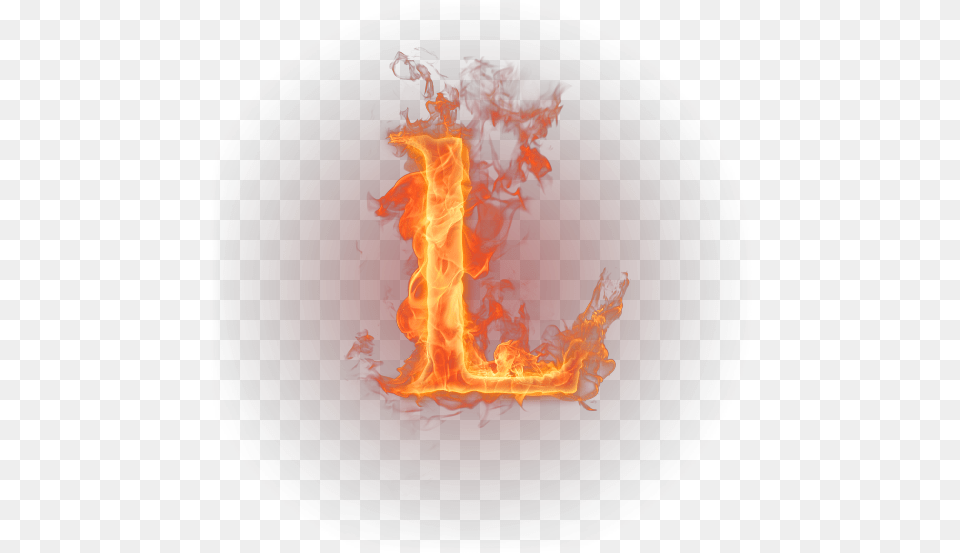 Flame Letter English Alphabet, Fire, Bonfire Free Png Download