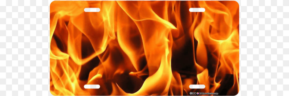 Flame License Plate, Fire, Fireplace, Indoors Free Png Download