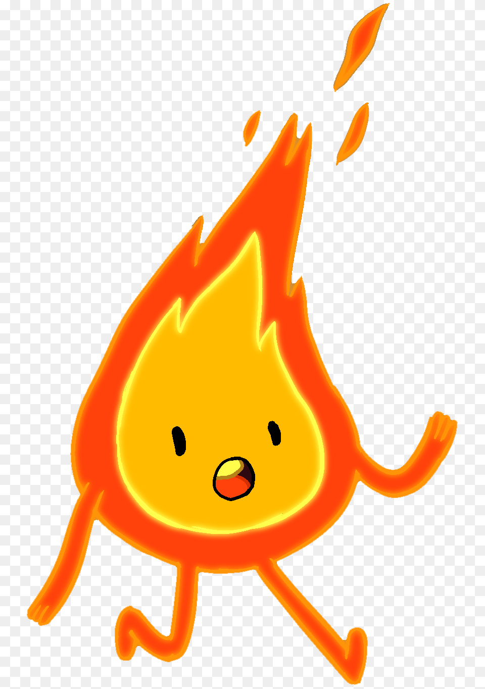 Flame Person Adventure Time Flame Person, Fire, Animal, Fish, Sea Life Png Image