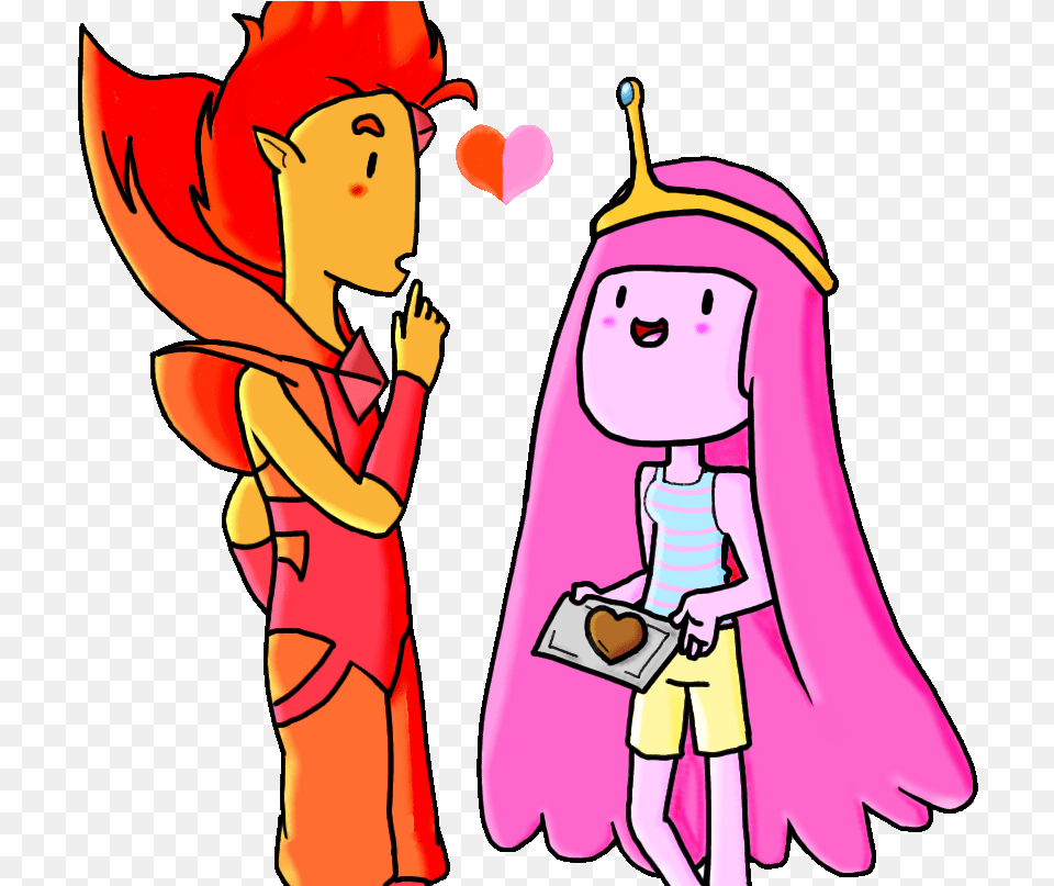 Flame Prince And Princess Bubblegum, Baby, Book, Comics, Person Free Png Download