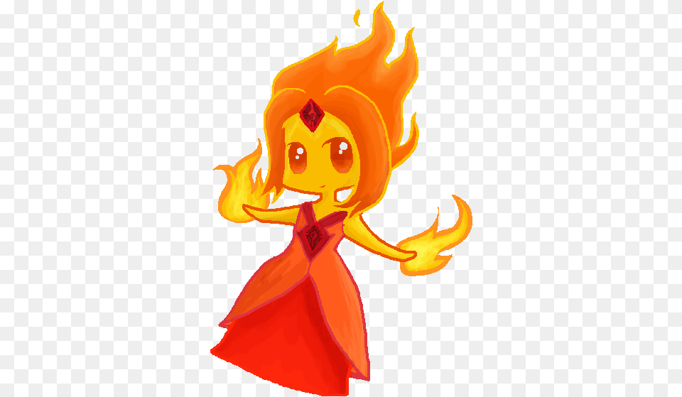 Flame Princess, Fire, Adult, Female, Person Free Png Download