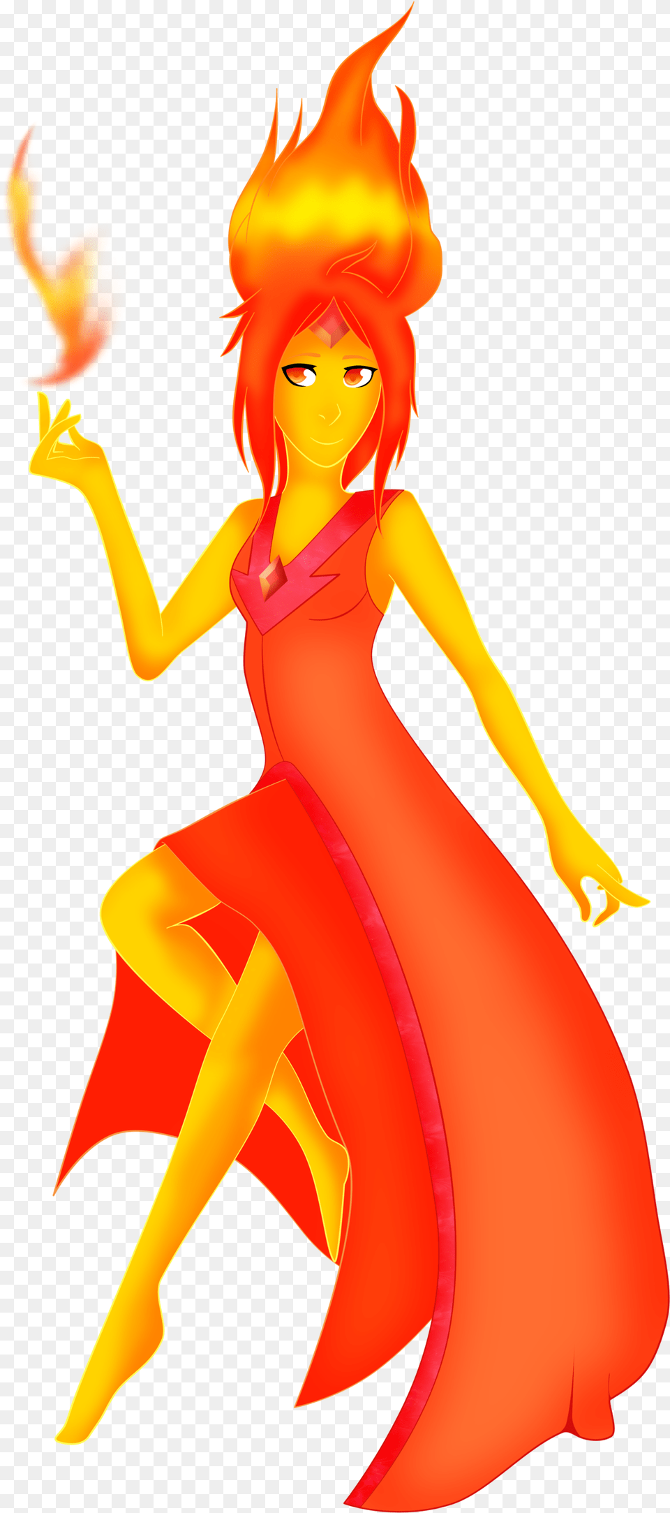 Flame Princess Adverture Time Images Fire Fire Fire Illustration, Dancing, Leisure Activities, Person, Face Free Transparent Png