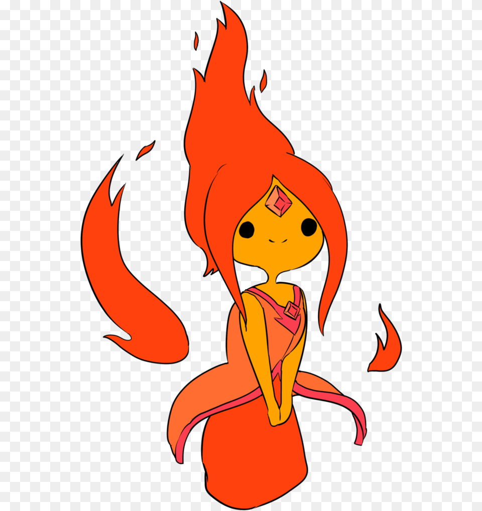 Flame Princess By Coffeene D4wiusv Adventure Time Characters Flame Princess, Adult, Cartoon, Female, Person Free Transparent Png