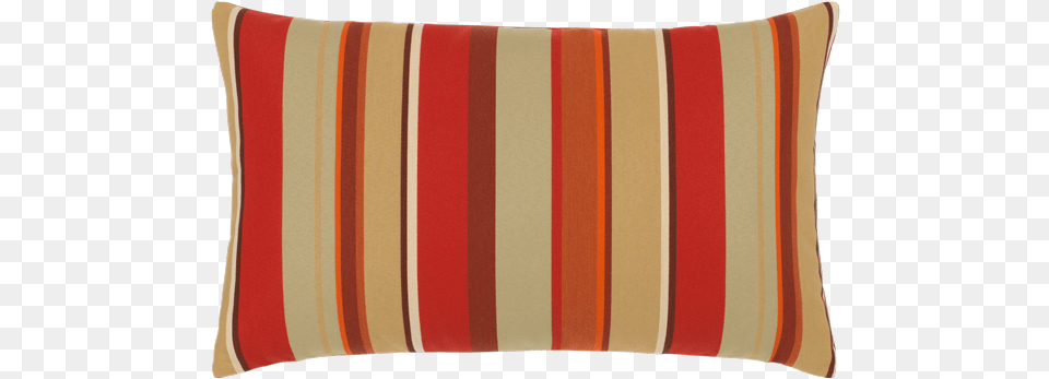 Flame Stripe Lumbar Cushion, Home Decor, Pillow Png Image