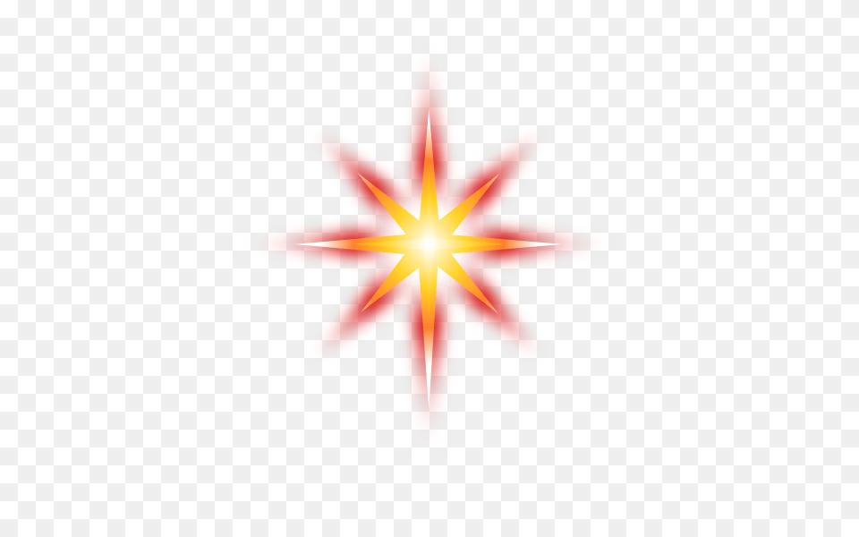 Flame Sun Clip Art, Star Symbol, Symbol, Light, Flare Free Png Download