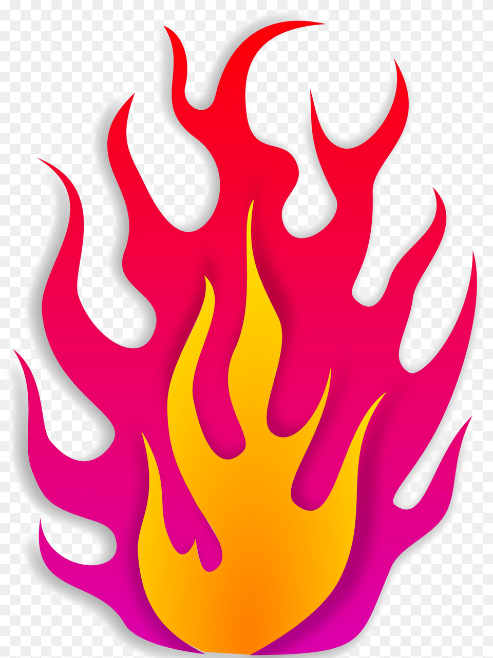 Flame Transparent Image Pink Flames Clipart, Fire, Leaf, Plant, Art Free Png