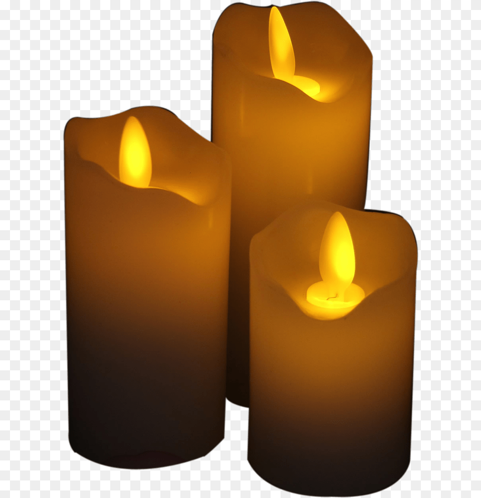 Flameless Candles Wax Candles, Candle Free Png Download