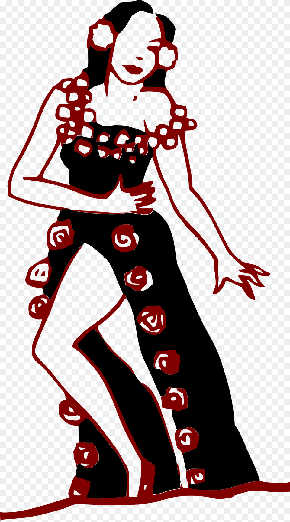Flamenco Clipart, Dance Pose, Dancing, Leisure Activities, Person Free Png
