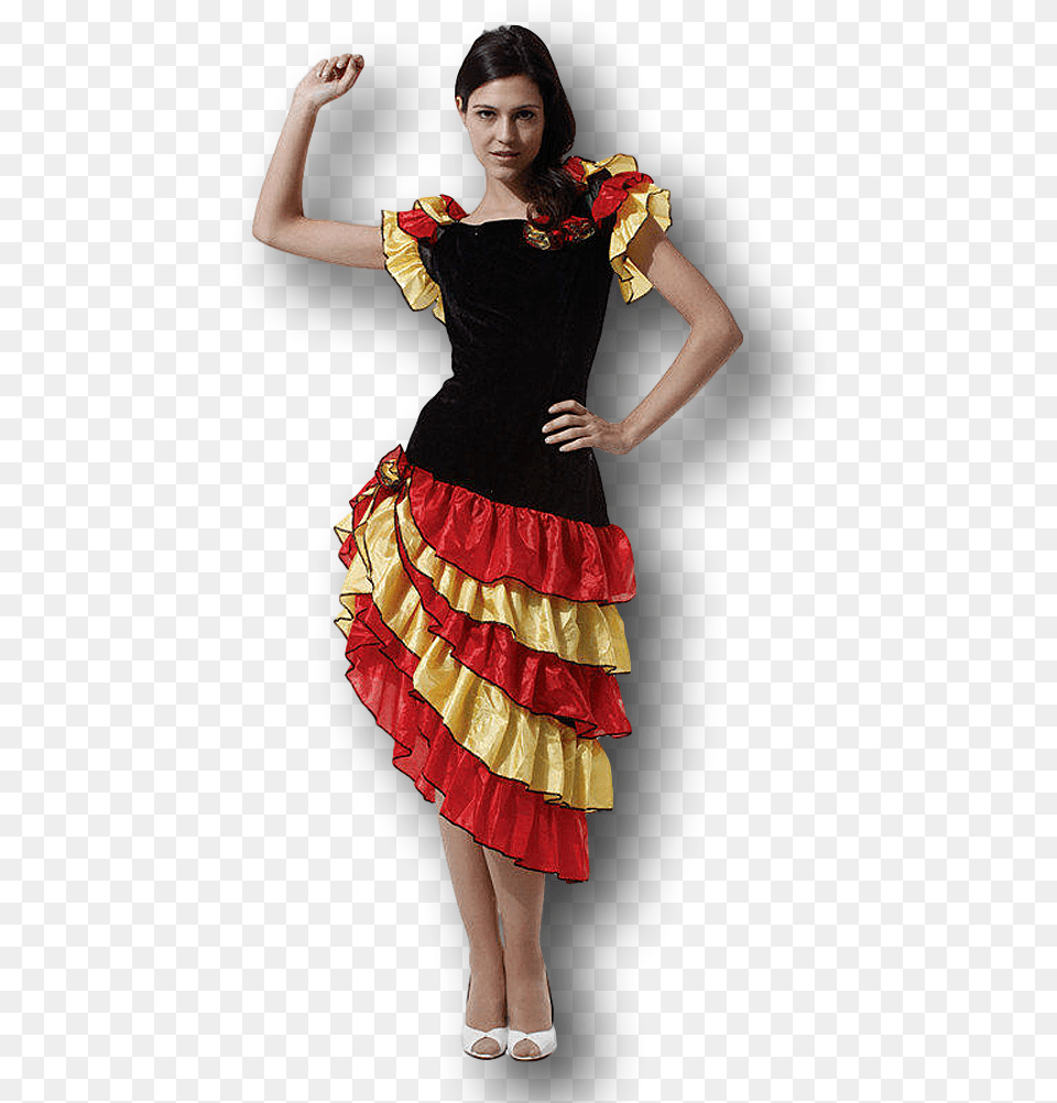 Flamenco Dancer Costume, Person, Dance Pose, Dancing, Leisure Activities Free Transparent Png