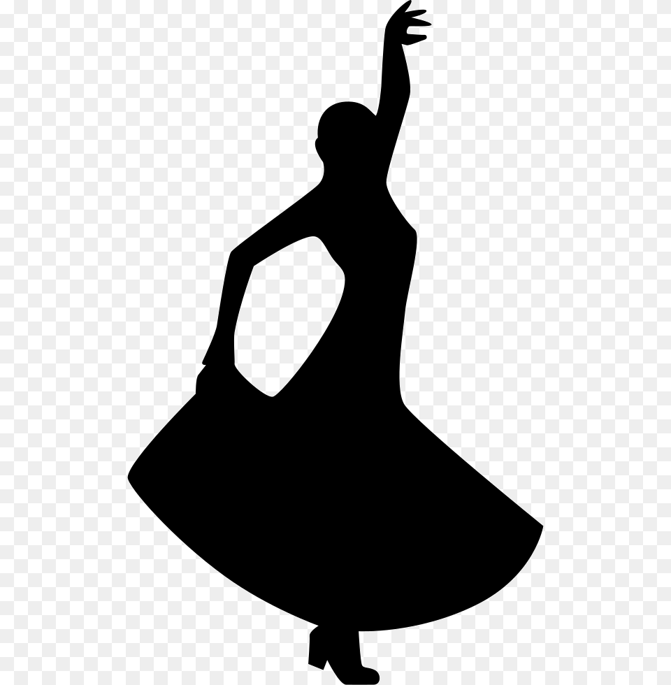 Flamenco Dancing Silhouette Of A Woman Comments Silhouettes Of A Quinceanera, Leisure Activities, Person, Adult, Female Free Transparent Png