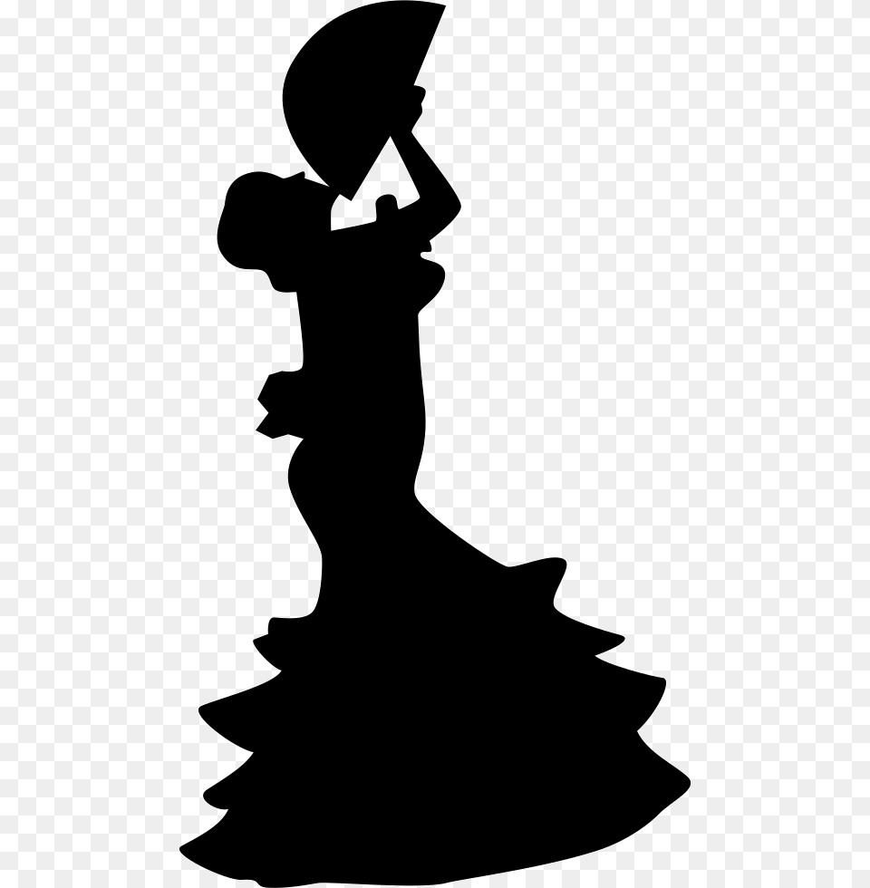Flamenco Female Dancer Silhouette Silhouette Sitting On Floor, Leisure Activities, Dance Pose, Dancing, Person Png