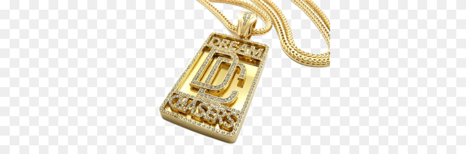 Flamer Dream Chaser Chain Meek Mill, Accessories, Pendant, Gold, Jewelry Free Png Download