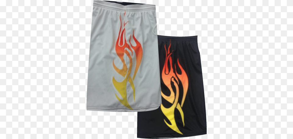 Flames Basketball Shorts Basketball Shorts Sport Boardshorts, Clothing, Swimming Trunks Free Png