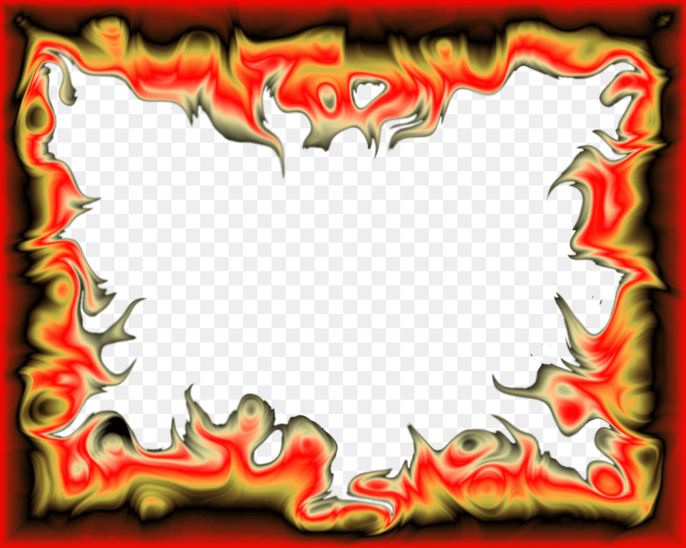 Flames Border Motif, Accessories, Pattern, Art, Ornament Free Png