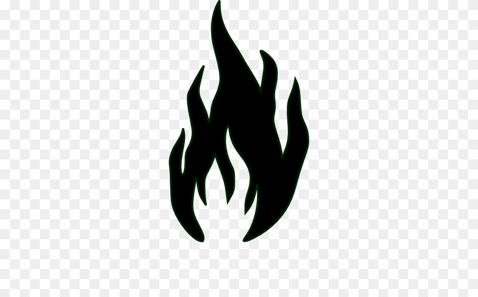 Flames Clipart, Electronics, Hardware, Stencil, Silhouette Free Png Download
