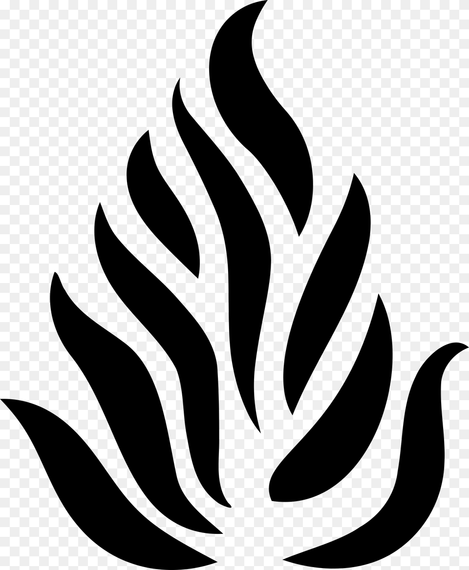 Flames Clipart Black And White Combustion Black And White, Gray Free Transparent Png