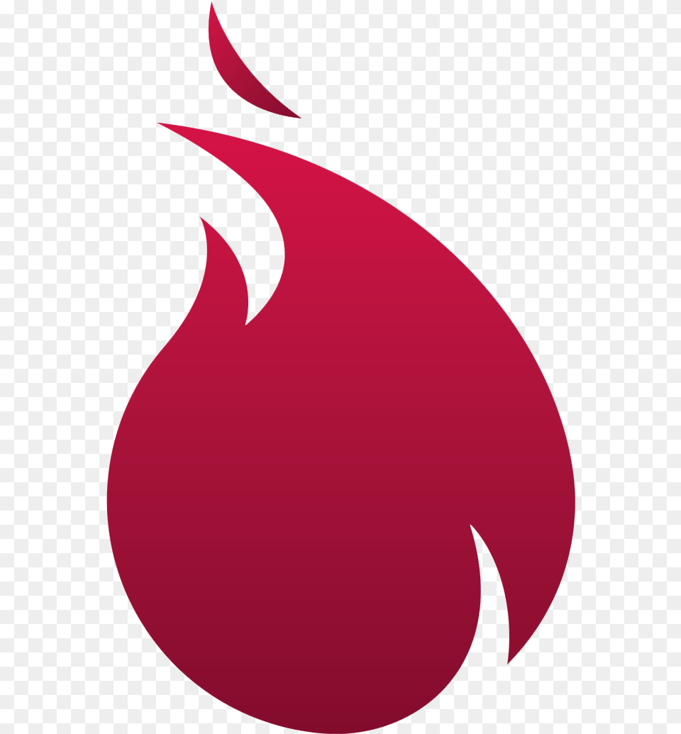 Flames Clipart Single Fire Icon Red, Astronomy, Moon, Nature, Night Free Png