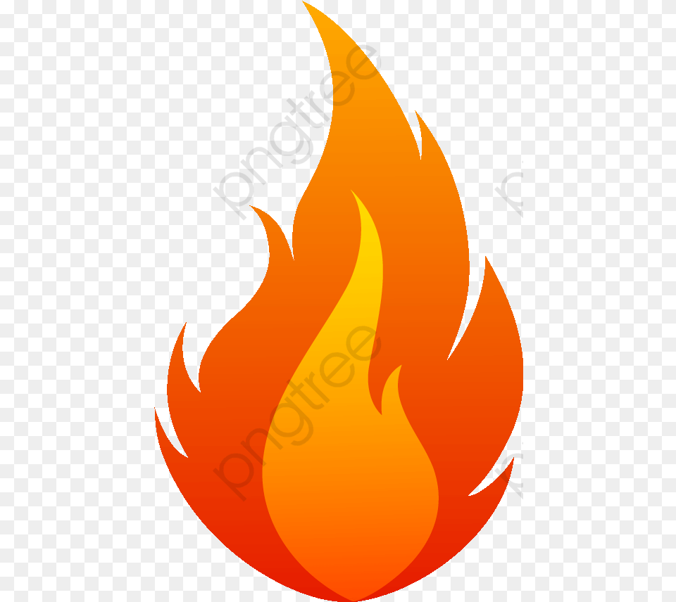 Flames Fire Vector And Feu Dessin De Flamme, Flame, Person Free Png Download