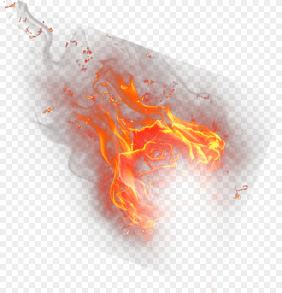 Flamespng Cool Flames Rose On Fire Rose On Fire, Pattern, Bonfire, Flame, Nature Png