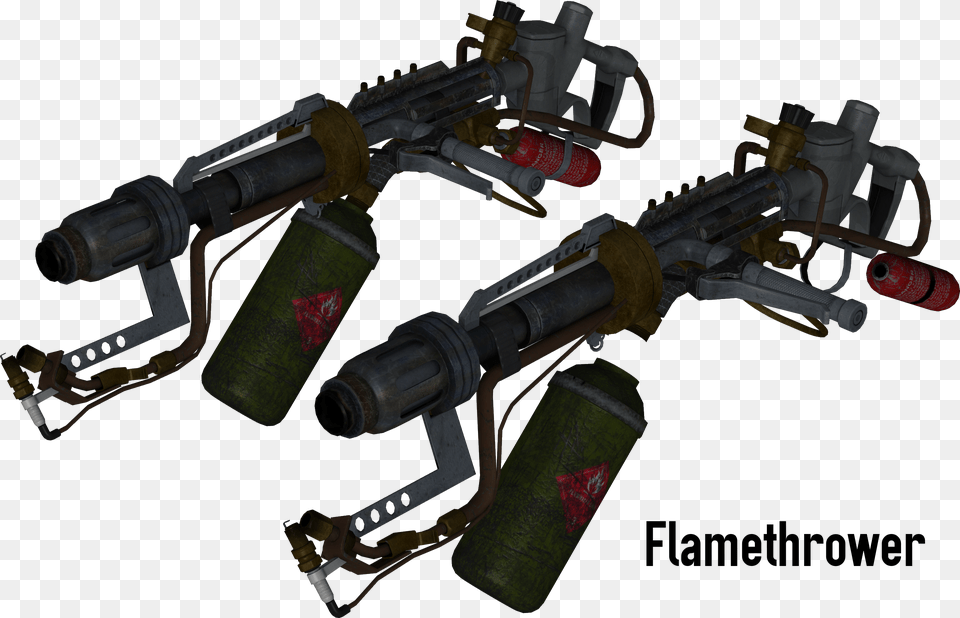 Flamethrower, Weapon, Gun, Machine Gun, Firearm Free Png Download
