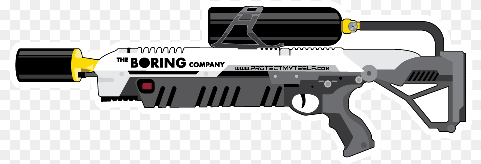 Flamethrower Sticker Elon Musk Flamethrower, Firearm, Gun, Rifle, Weapon Free Png