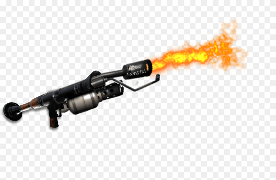 Flamethrower Transparent, Weapon, Firearm, Rifle, Gun Free Png Download