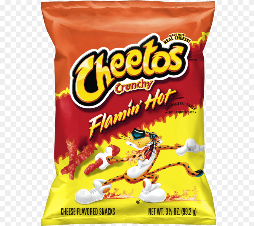 Flamin Hot Cheetos Bag, Food, Sweets Free Png