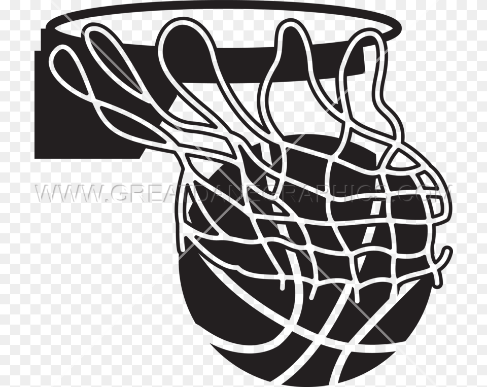 Flaming Basketball With Net Printed T Shirt, Cutlery, Spoon, Bow, Clothing Free Png Download