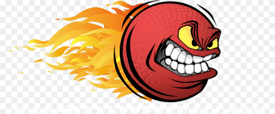 Flaming Dodgeba With Kickball Clipart, Logo, Baby, Person, Face Free Png