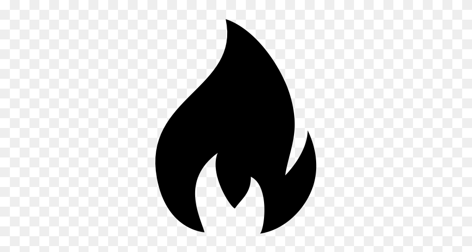 Flaming Flame Icons Download Free And Vector Icons, Gray Png