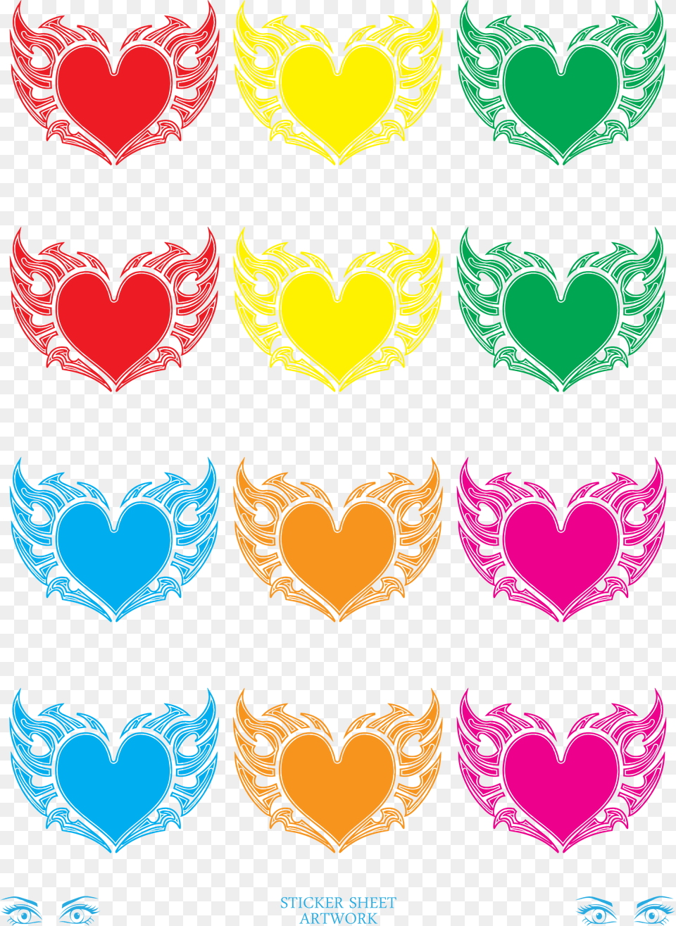 Flaming Heart Sticker Colour Clip Arts Heart, Logo, Symbol, Animal, Bird Png