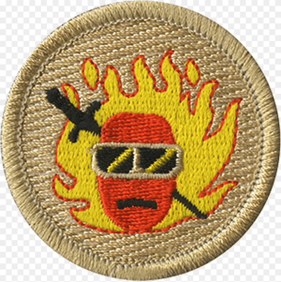 Flaming Hot Cheese Ball Patrol Patch Emblem, Badge, Logo, Symbol, Clothing Png Image
