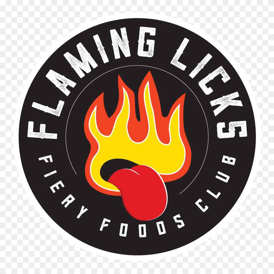 Flaming Licks, Logo, Emblem, Symbol, Fire Free Transparent Png
