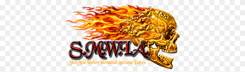 Flaming Skull Free Transparent Png