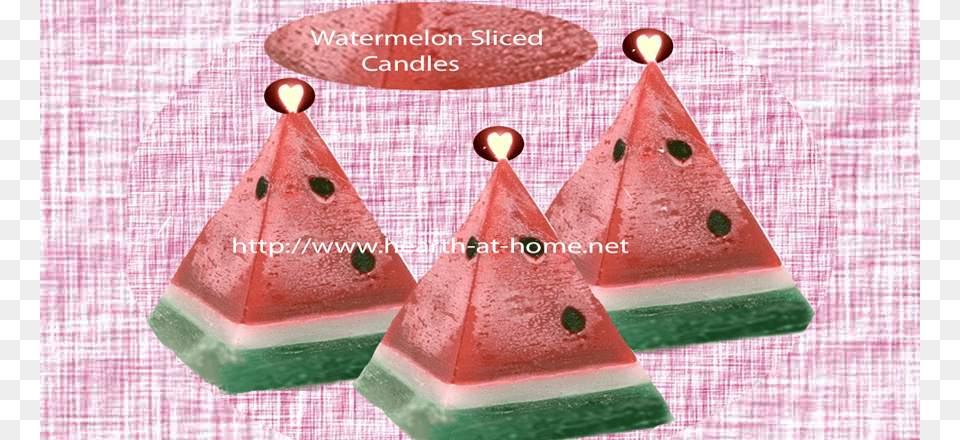 Flaming Watermelon Triangle, Food, Fruit, Plant, Produce Free Png