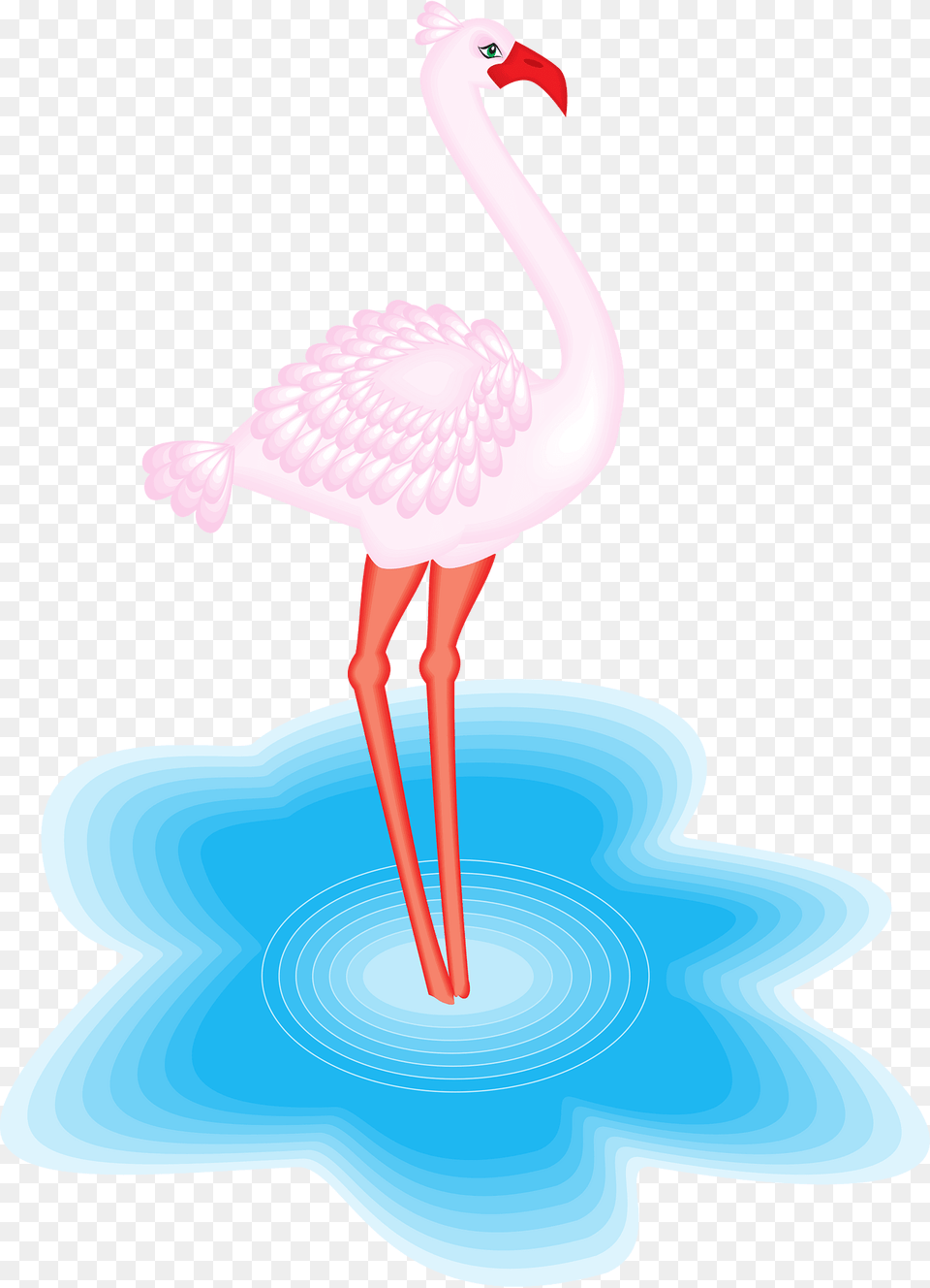 Flamingo Clipart, Animal, Bird, Beak Png Image
