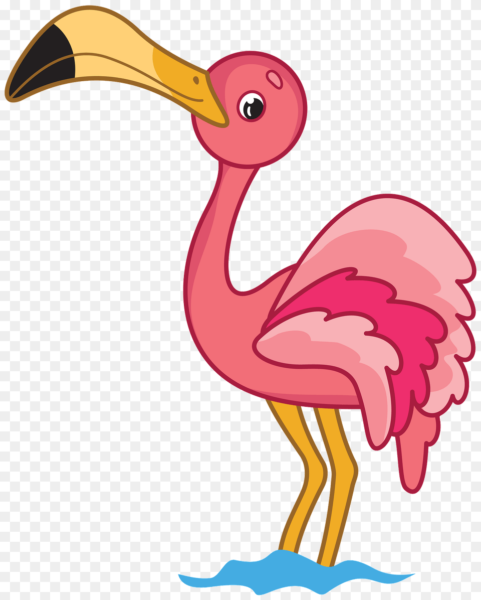 Flamingo Clipart, Animal, Beak, Bird Free Transparent Png