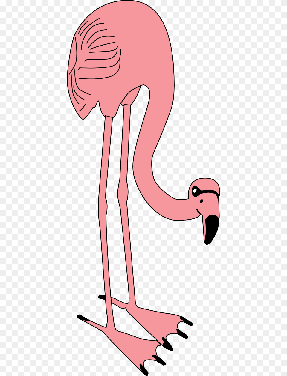 Flamingo Clipart Halloween, Animal, Bird, Smoke Pipe Free Png