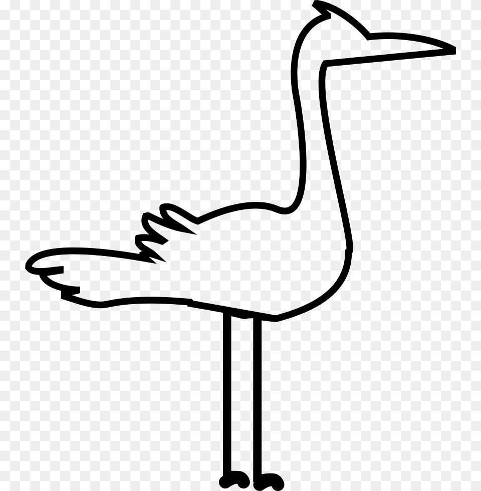 Flamingo Comments Icon, Animal, Bird, Crane Bird, Waterfowl Free Transparent Png