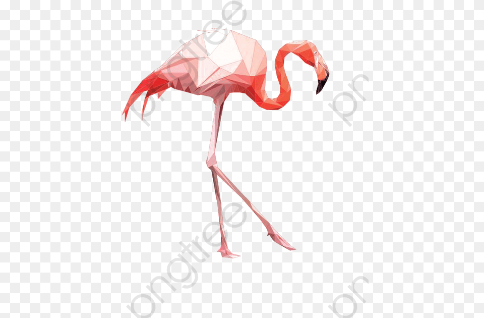 Flamingo Cool Watercolor Clipart Category Watercolor Flamingo Transparent Background, Animal, Bird Free Png Download