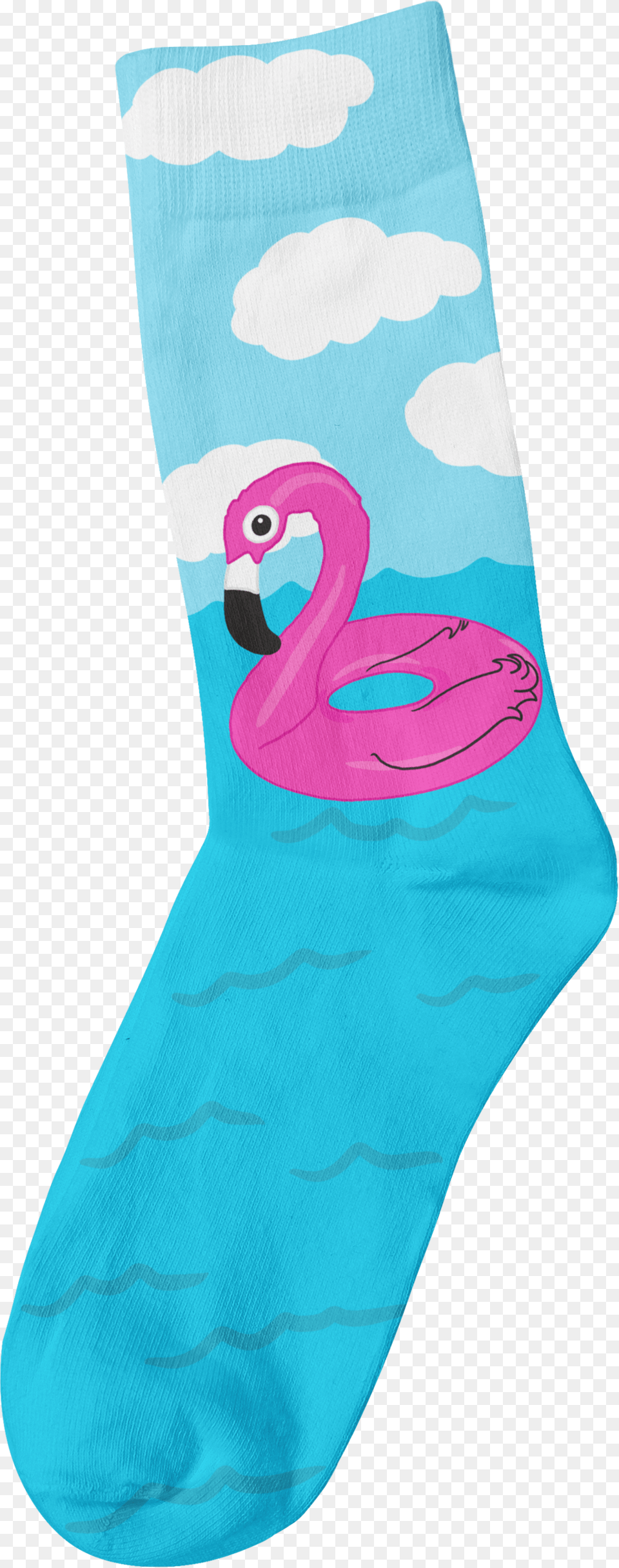 Flamingo Floatie, Clothing, Hosiery, Sock, Christmas Png Image